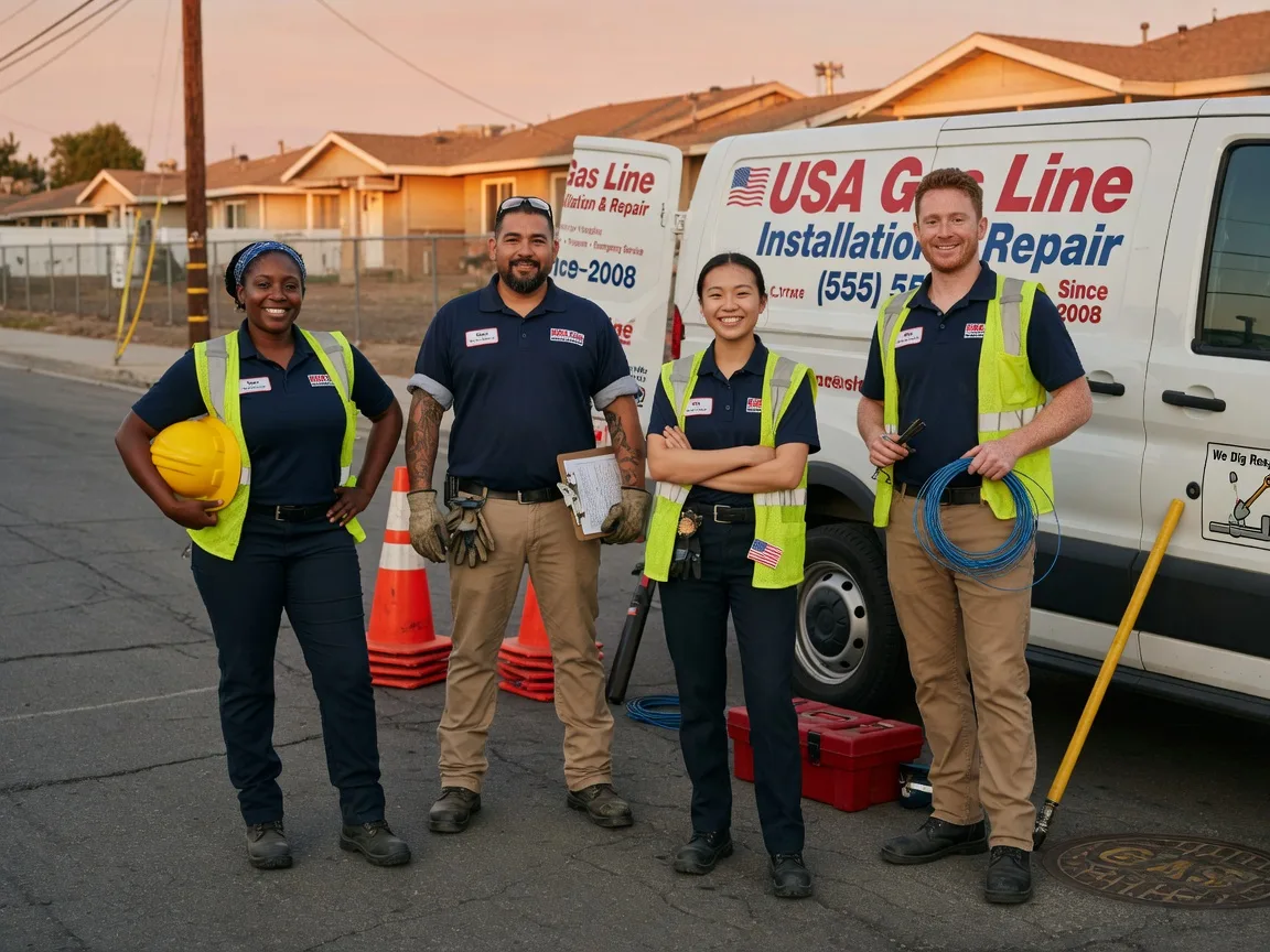 Gas Line Installation company in Valley, WA